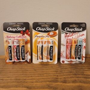 ChapStick Holiday Collection Lip Balm Set, 9 Sticks Total